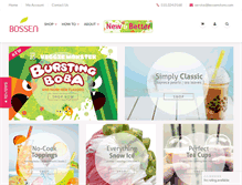 Tablet Screenshot of bossenstore.com